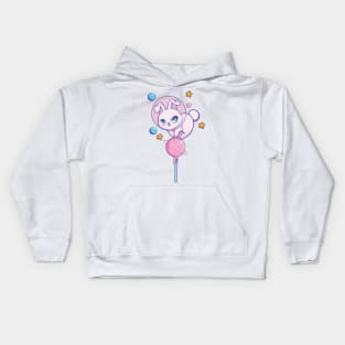 Space Bunny Candy Kids Hoodie